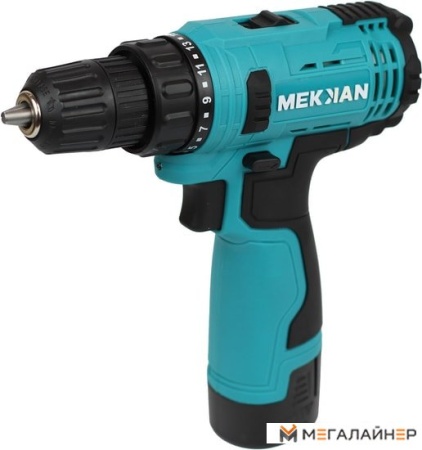Дрель-шуруповерт Mekkan MK10710FPG (с 1-м АКБ, кейс) купить в Минске с доставкой