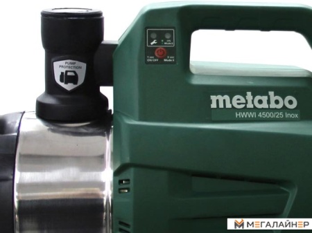 Насосная станция Metabo HWWI 4500/25 Inox купить в Минске с доставкой