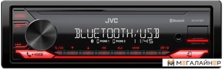USB-магнитола JVC KD-X272BT