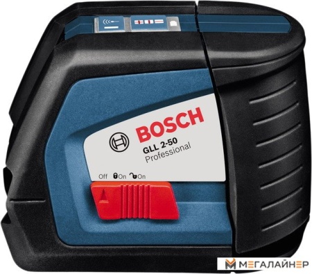 Купить Лазерный нивелир Bosch GLL 2-50 (с держателем BM 1) [0601063108] в Минске с доставкой