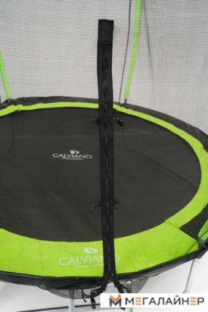 Батут Calviano Outside Master Green 312 см - 10ft (внешняя сетка, с лестницей)