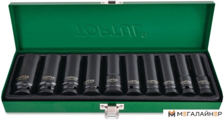 Набор торцевых головок Toptul GEAD1002 10 предметов купить в Минске с доставкой