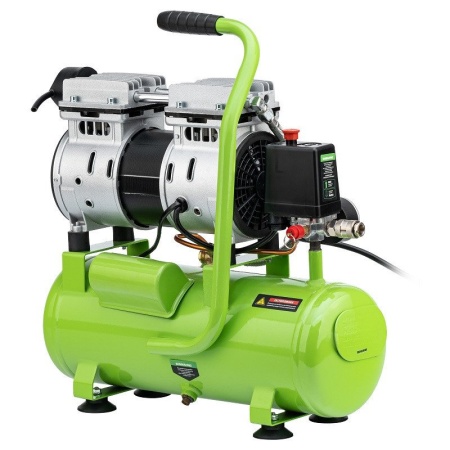 Компрессор безмаслянный малошумный Сибртех МБ 750/10,750 Вт, 10 л, 150 л/мин