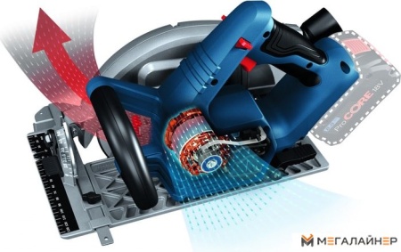 Дисковая (циркулярная) пила Bosch GKS 18V-68 C Professional 06016B5000 (без АКБ) купить в Минске с доставкой