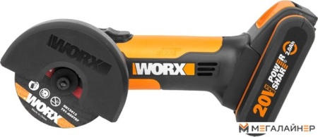 Угловая шлифмашина Worx WX801 (с 1-им АКБ, кейс) купить в Минске с доставкой