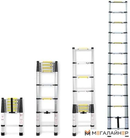 Лестница Алюмет TLS 3.8 (13 ступеней) купить в Минске с доставкой