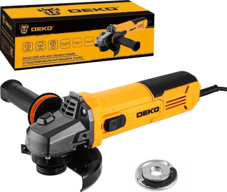 Угловая шлифмашина Deko DKAG1200 085-1008 купить в Минске с доставкой