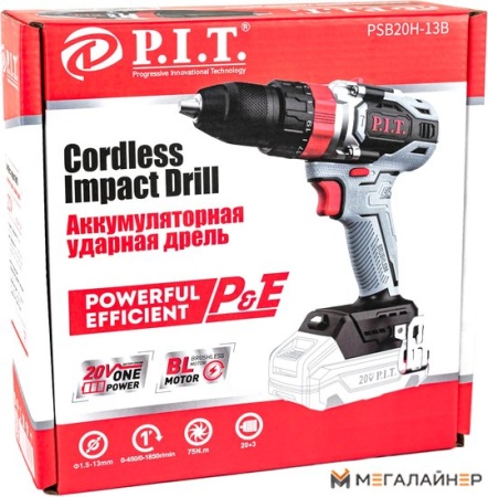 Ударная дрель-шуруповерт P.I.T PSB20H-13B (без АКБ) купить в Минске с доставкой