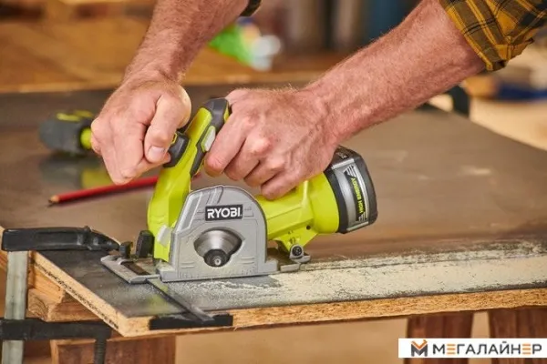 Дисковая (циркулярная) пила Ryobi R18MMS-0 (без АКБ) купить в Минске с доставкой