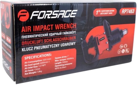 Пневматический гайковерт FORSAGE F-RP7463 купить в Минске с доставкой