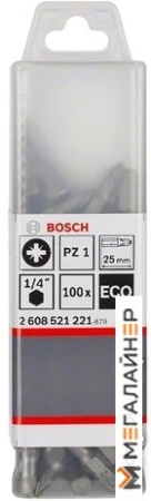 Набор бит Bosch 2608521223 (100 предметов) купить в Минске с доставкой