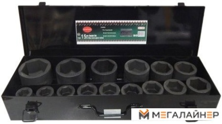 Набор торцевых головок RockForce RF-8151MPB (15 предметов) купить в Минске с доставкой