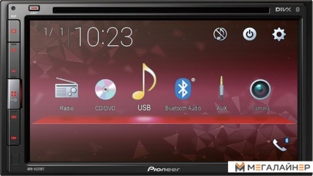 СD/DVD-магнитола Pioneer AVH-A320BT
