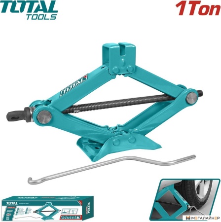 Ромбовый домкрат Total THT101011 1т
