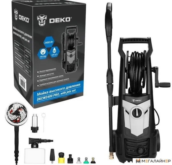 Мойка высокого давления Deko DKCW2400 PRO 085-2035 купить в Минске с доставкой