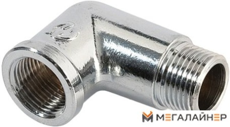 General Fittings Уголок муфтово-цапковый хромированный 2700.F8.B 1" купить в Минске с доставкой