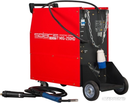 Сварочный инвертор Solaris MIG-250-HD + AK