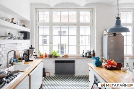 Алюминиевый радиатор Armatura G500F/10 (графит)