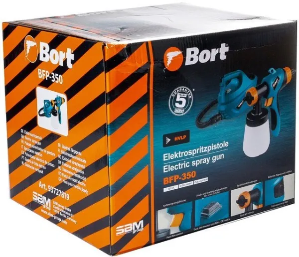 Краскораспылитель Bort BFP-350 купить в Минске с доставкой