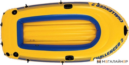 Гребная лодка Intex Challenger 2 Set (Intex-68367)