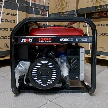 Купить Бензиновый генератор SENCI SC5000-E3 в Минске с доставкой по РБ