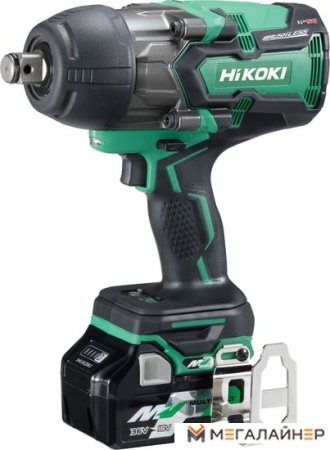 Ударный гайковерт Hikoki (Hitachi) WR36DA (с 2-мя АКБ, кейс) купить в Минске с доставкой