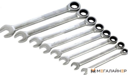 Набор ключей Total THT102RK086 (8 предметов) купить в Минске с доставкой