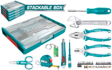 Универсальный набор инструментов Total THKTV02H291 (29 предметов) купить в Минске с доставкой