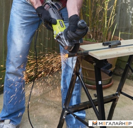 Угловая шлифмашина Ryobi RAG750-115G купить в Минске с доставкой