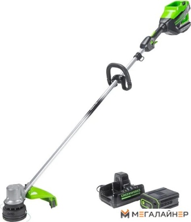 Триммер Greenworks GD82LTK5 2110607UB (с 1-им АКБ 5 Ач) купить в Минске с доставкой