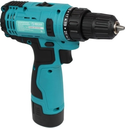 Дрель-шуруповерт Mekkan MK10710FPG (с 1-м АКБ, кейс) купить в Минске с доставкой