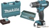 Дрель-шуруповерт Makita DF333DAX13 (с 2-мя АКБ, кейс +набор оснастки) купить в Минске с доставкой