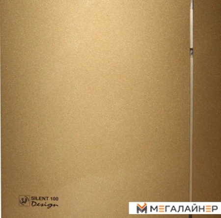 Вытяжной вентилятор Soler&Palau Silent-100 CZ Gold Design - 4C [5210619800]