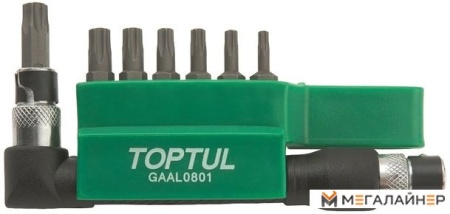 Набор бит Toptul GAAL0801 8 предметов купить в Минске с доставкой
