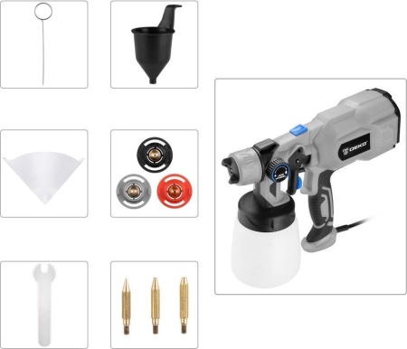 Краскораспылитель Deko SG620DK PRO 083-1132 купить в Минске с доставкой
