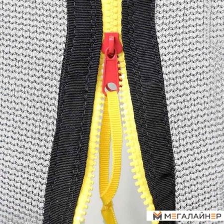 Батут Arland 8ft с внутренней сеткой и лестницей (светло-зеленый)