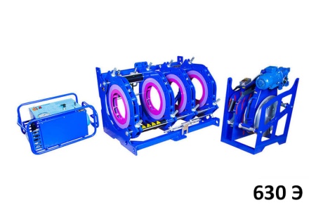 Аппарат сварки ПЭ труб ССПТ-630Э, Volzhanin