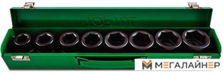 Набор торцевых головок Toptul GDAD0806 8 предметов купить в Минске с доставкой