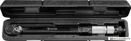 Гаечный ключ Berger Динамометрический щелчкового типа 3/8" 19-110Нм BG2156 купить в Минске с доставкой