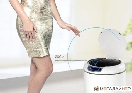 Мусорное ведро Eko Galleria EK9255 12 л (бронзовый) купить в Минске с доставкой