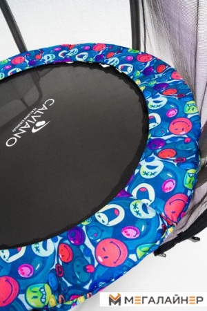 Батут Calviano Outside Master Smile 140 см - 4.5ft (внешняя сетка, складной, без лестницы)
