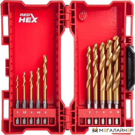 Набор оснастки Milwaukee 48894759 (10 предметов) купить в Минске с доставкой