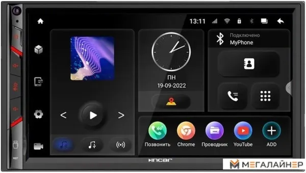 USB-магнитола Incar TMX-7703-3