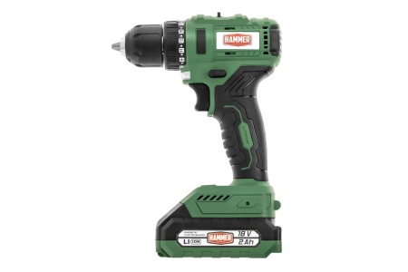 Дрель-шуруповерт Hammer ACD18BLC (с 2-мя АКБ, кейс) купить в Минске с доставкой