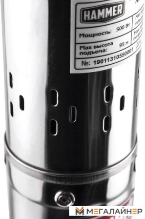 Скважинный насос Hammer NAP500/95SP купить в Минске с доставкой