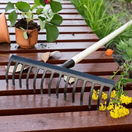 Грабли зубчатые Plantic Pro 23480-01 купить в Минске с доставкой