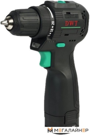 Дрель-шуруповерт DWT ABSP-14.4 DN-2 BMC (с 2-мя АКБ) купить в Минске с доставкой