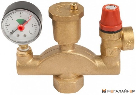 Фитинг Unipump Группа безопасности котла 1" - 1/2" купить в Минске с доставкой