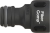 Коннектор Fiskars Штуцер для крана FiberComp G1/2" 21 mm 1027053