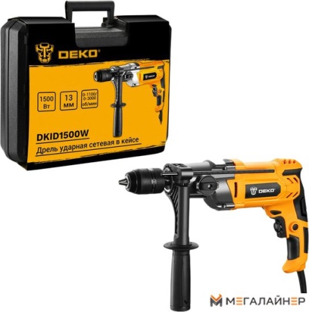Ударная дрель Deko DKID1500W 063-4322 купить в Минске с доставкой